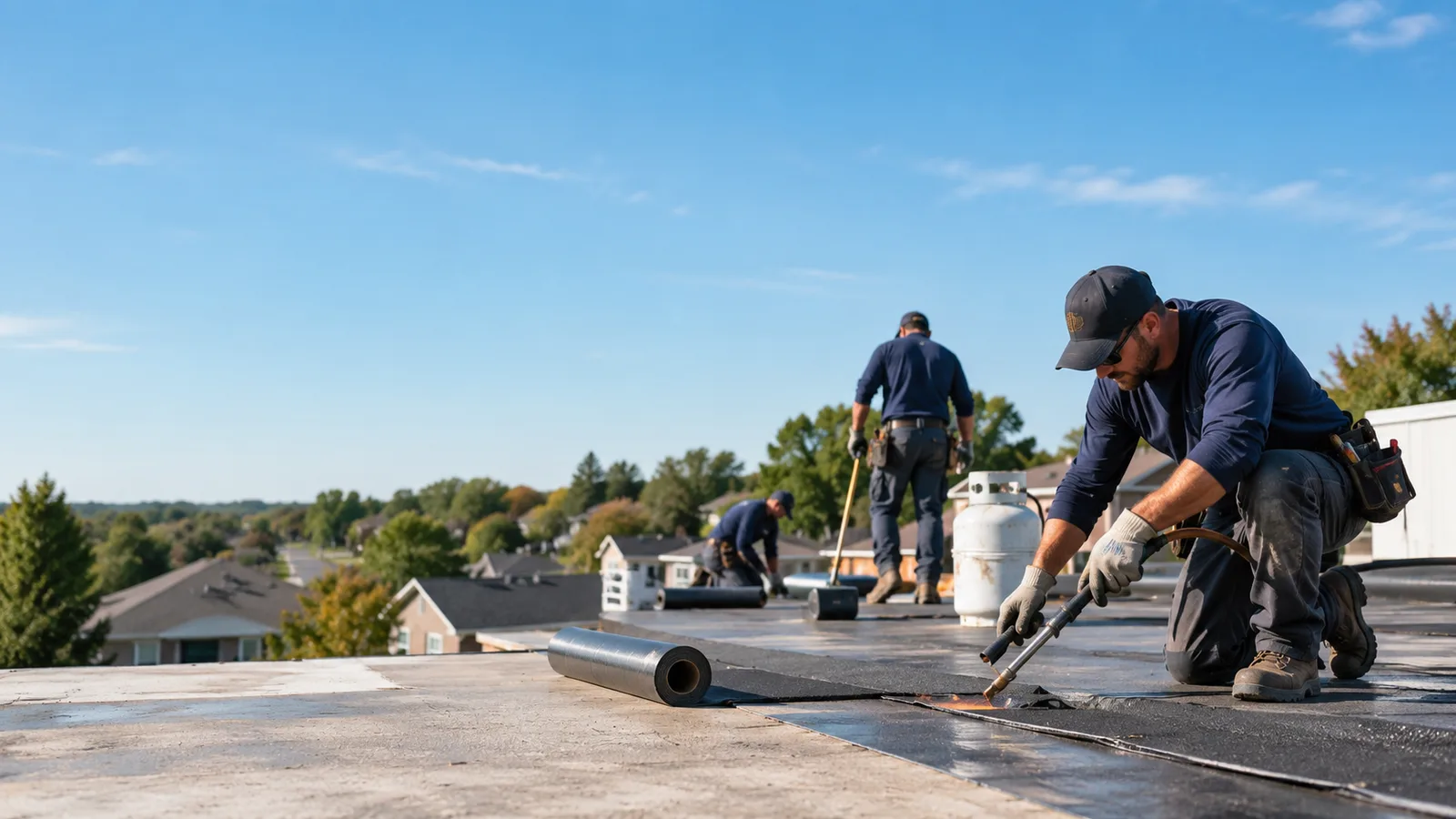 Flat Roof Leak Repair providers in Stone Park, IL